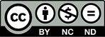 Logo CC BY-NC-ND