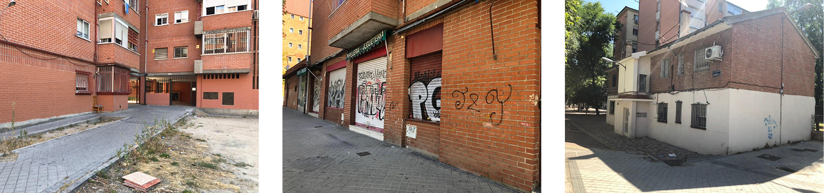 Figs. 4, 5, y 6/ distintas tipologías de viviendas.