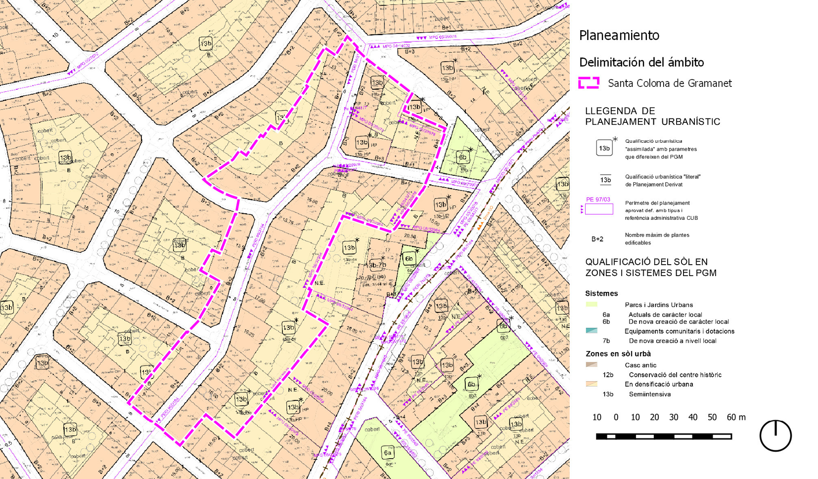 Fig. 4/ Delimitación del ámbito y relación con el planeamiento vigente.