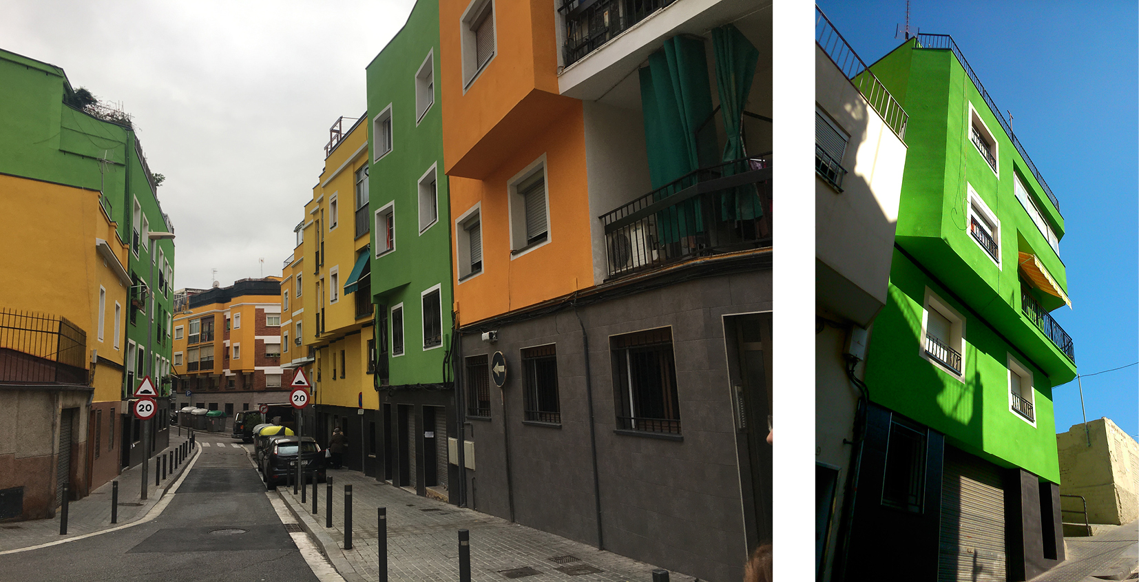 Fig. 6/ Imagen urbana de la intervención en Santa Coloma de Gramenet.