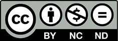 Logo CC BY-NC-ND
