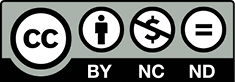 Logo CC BY-NC-ND
