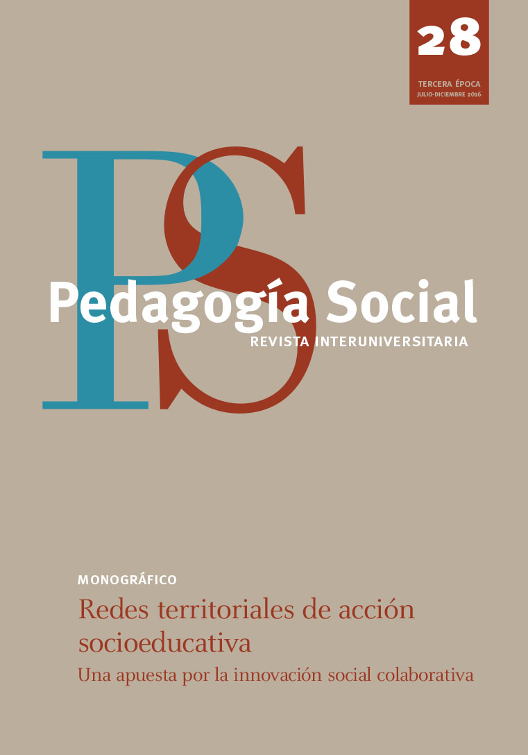 					View No. 28 (2016): Territorial networks of social-educational action, an investment in collaborative social innovation
				