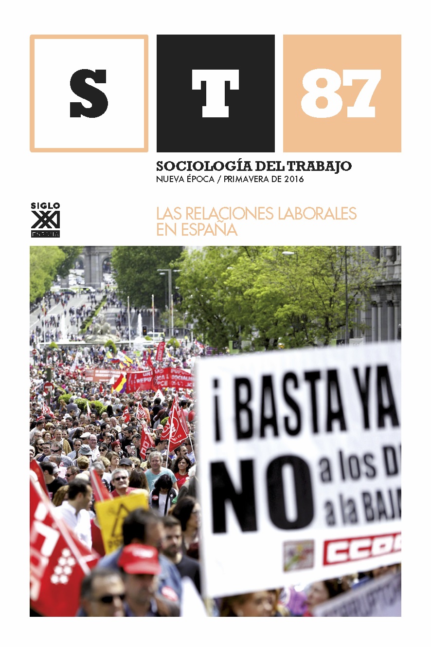 					Ver ST 87 Las relaciones laborales en España
				