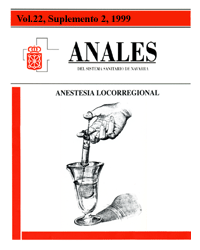 					Ver Vol 22, Supl 2. Anestesia locorregional.
				