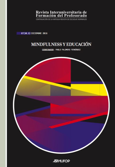 					Ver Vol. 30 Núm. 3 (2016): Mindfulness y Educación
				