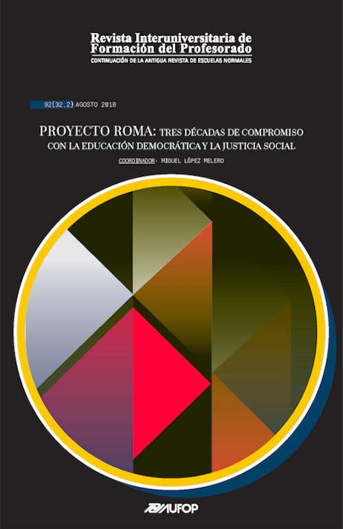 					Ver Vol. 32 Núm. 2 (2018): Proyecto Roma: Tres Décadas de Compromiso con la Educación Democrática y la Justicia Social
				