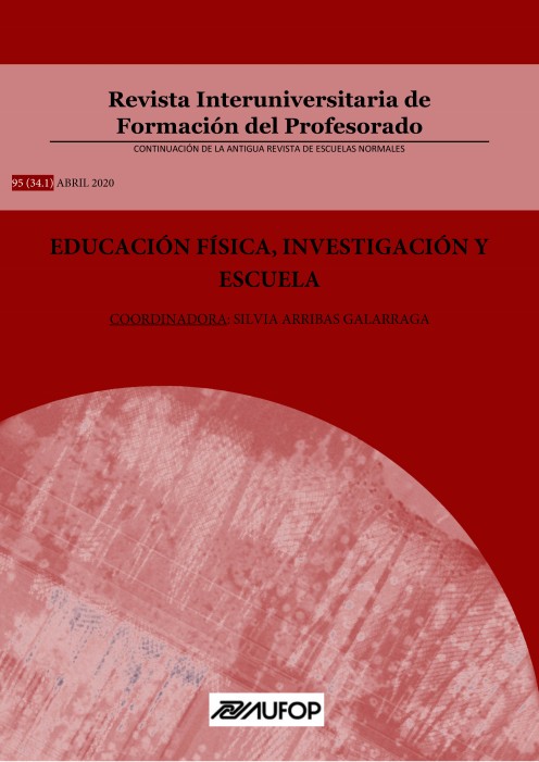					Ver Vol. 34 Núm. 1 (2020): Educación Física, investigación y escuela
				