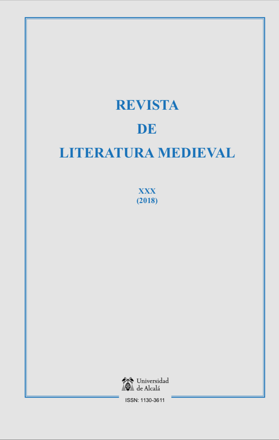 					Ver Vol. 30 (2018): Revista de Literatura Medieval
				
