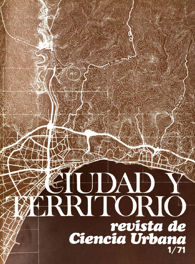 					Ver Ciudad y Territorio. Ciencia Urbana. Núm. 7 (1971)
				