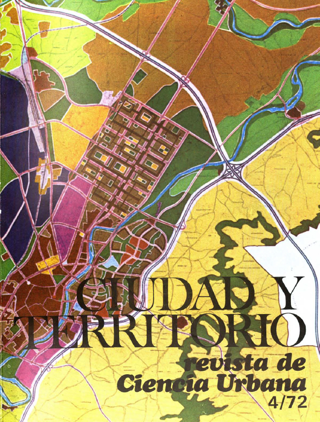 					Ver Ciudad y Territorio. Ciencia Urbana. Núm. 14 (1972)
				