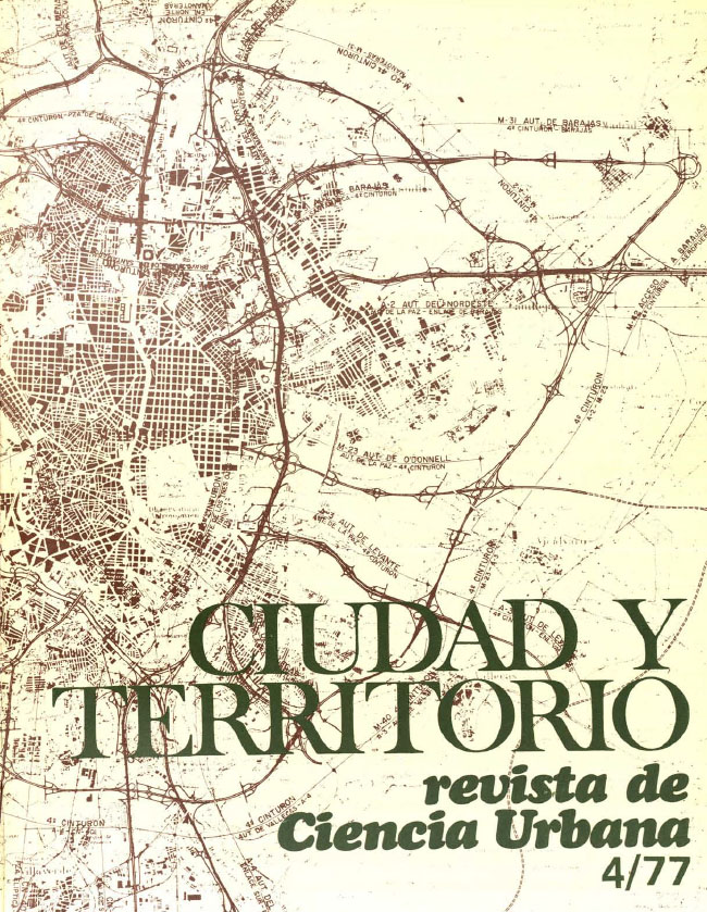 					View Ciudad y Territorio. Ciencia Urbana. Núm. 34 (1977)
				