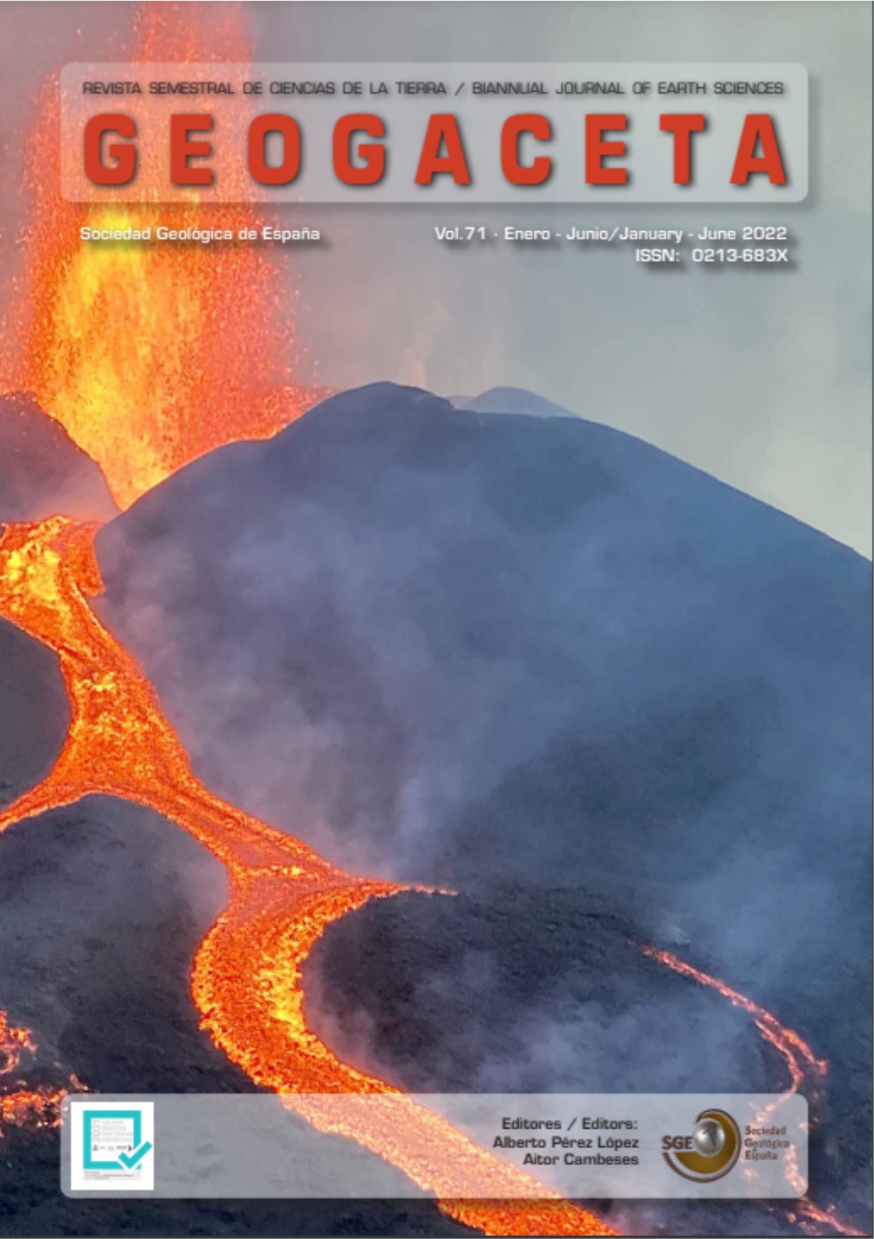 Erupción de La Palma de 2021 (Cumbre Vieja, 19 septiembre a 13 de diciembre de 2021).