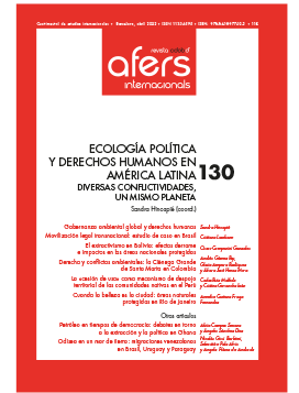 					Ver Núm. 130. Ecología política y derechos humanos en América Latina: diversas conflictividades, un mismo planeta
				