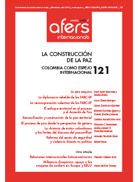 					View Nº. 121 Peacebuilding: Colombia as an international mirror
				